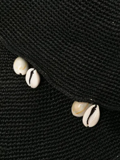 Rails X Lspace Crete Rattan Hat In Black