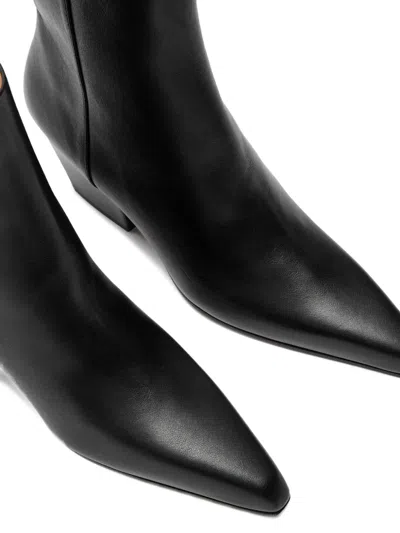 Paris Texas Jane Pointed-toe Block-heel Boots In Multi