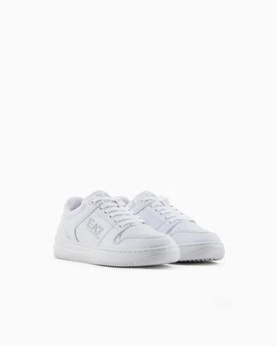 Ea7 Slasher Junior Sneakers In White