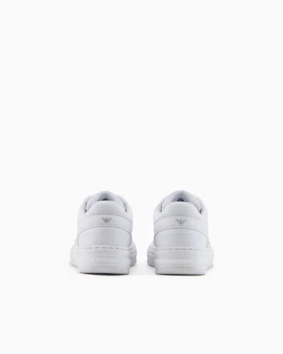 Ea7 Slasher Junior Sneakers In White