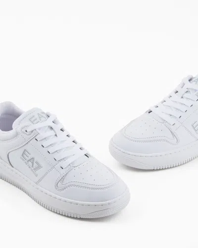 Ea7 Slasher Junior Sneakers In White