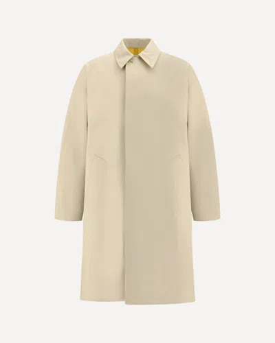 Givenchy Welt-pockets Cotton Trenchcoat In Neutral