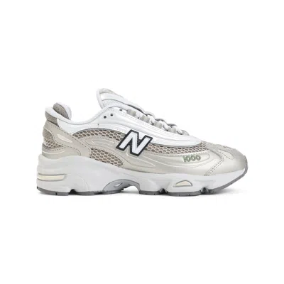 New Balance Unisex 1000 Sneakers In Silver