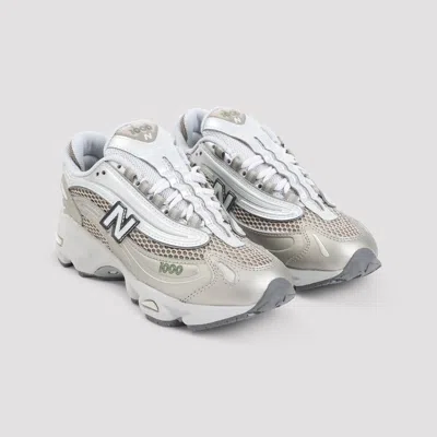 New Balance Unisex 1000 Sneakers In Silver