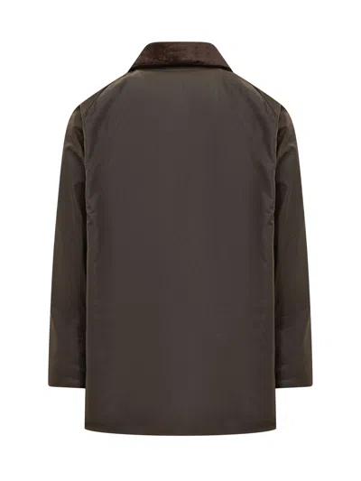 Barbour Classic Bedale Wax Jacket Aw25 Wax Cot Outw In Green