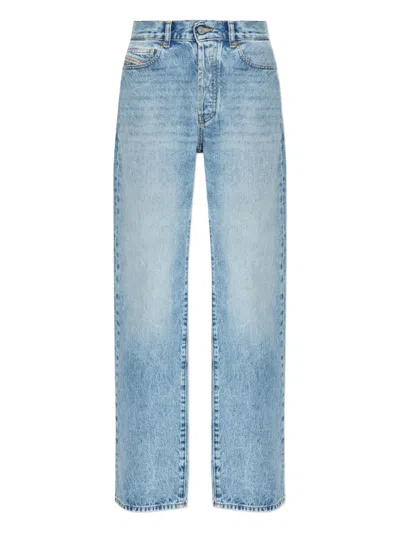 Diesel 1971 D-sent Five-pocket Jeans In Blue