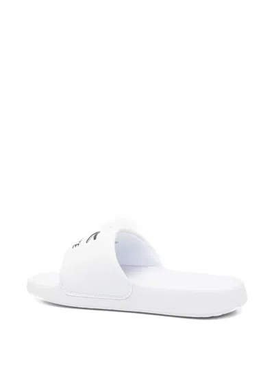 Lacoste Serve Slides In White