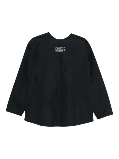 Cape Concept Zip-front Jacket In Blue