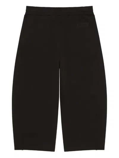 Givenchy Elastic-waist Trousers In Black