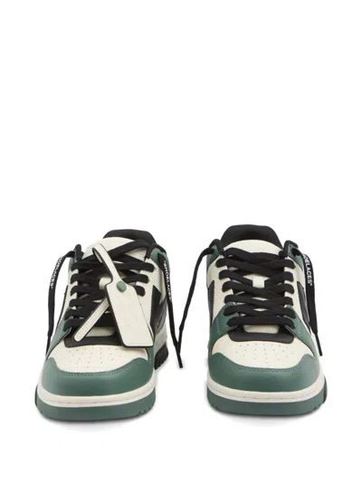 Off-white Out Of Office Sneakers In Green