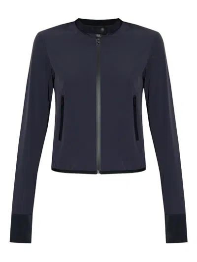 Diesel G-ervin Zip-front Stand-collar Jacket In Black