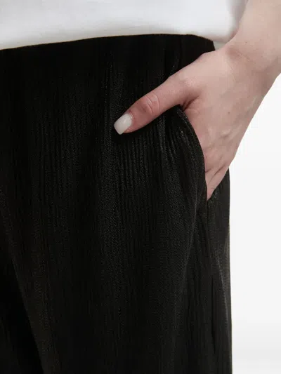 B+ab Pleated-details Trousers In Black