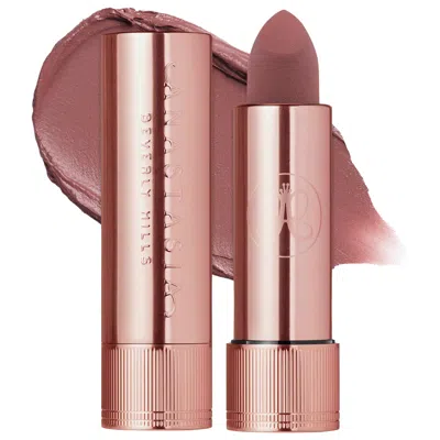 Anastasia Beverly Hills Full-pigment Matte & Satin Velvet Lipstick Mauve Cloud 0.10 Oz/3 G