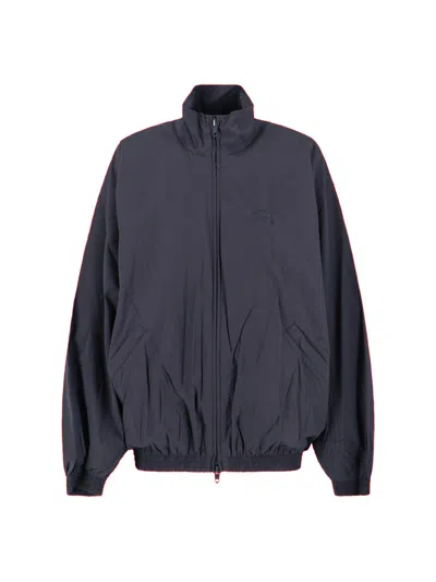 Balenciaga Lightweight Black Icon Jacket In Black