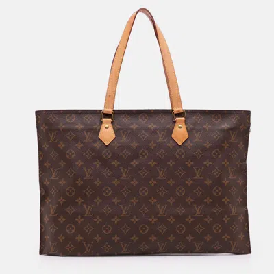 Pre-owned Louis Vuitton Brown Monogram All-in Pm