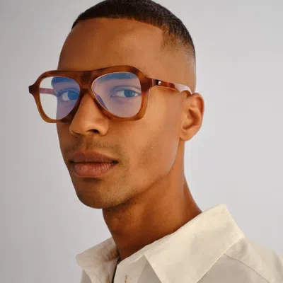 Le Specs Drizzle In Brown