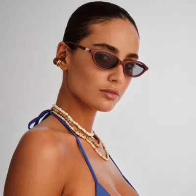 Le Specs Duskfall In Brown