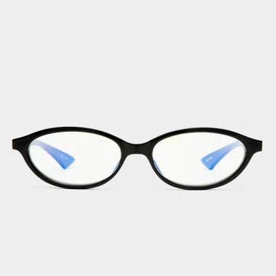 Le Specs Duskfall Blue Light Glasses In Black
