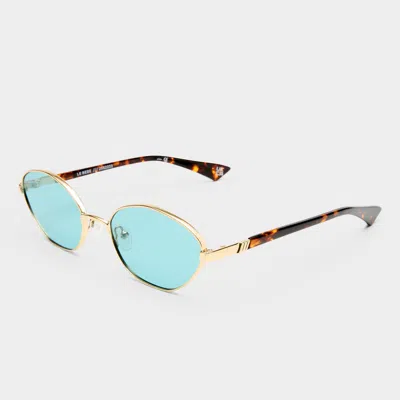 Le Specs Le Bebe 58mm Oval Sunglasse In Blue