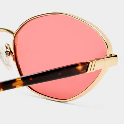 Le Specs Le Bebe 58mm Oval Sunglasse In Pink