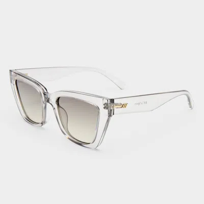 Le Specs Le Coeur 53mm Cat Eye Sunglasses In Gray