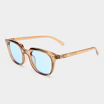 Le Specs Le Resolu 51mm D-frame Sunglasses In Brown