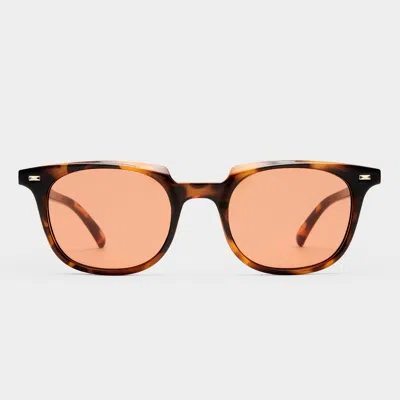Le Specs Le Resolu 51mm D-frame Sunglasses In Brown