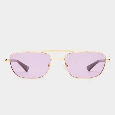 Le Specs Le Mimi 57mm Aviator Sunglasses In Pink