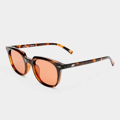 Le Specs Le Resolu 51mm D-frame Sunglasses In Brown