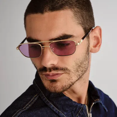 Le Specs Le Mimi 57mm Aviator Sunglasses In Pink