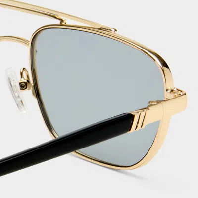 Le Specs Le Mimi 57mm Aviator Sunglasses In Gold