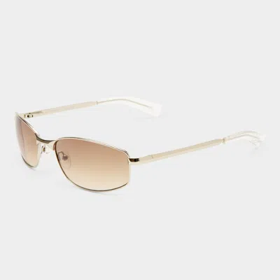 Le Specs Star Beam Sunglasses In Gold