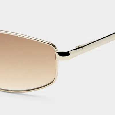 Le Specs Star Beam Sunglasses In Gold