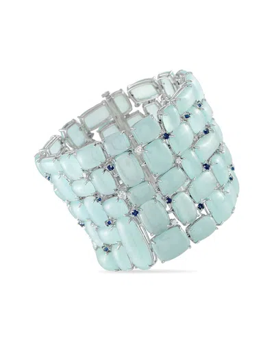 Sophia D 18k 250.57 Ct. Tw. Diamond & Gemstone Bracelet (authentic Pre-loved)