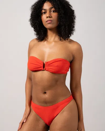 Understatement Micro Bikini Briefs Fiery Red