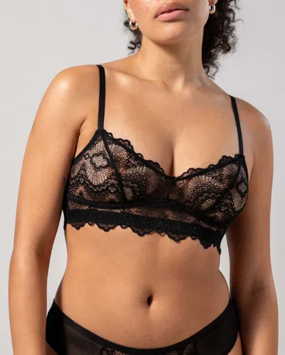 Understatement Lace Balconette Black In Black