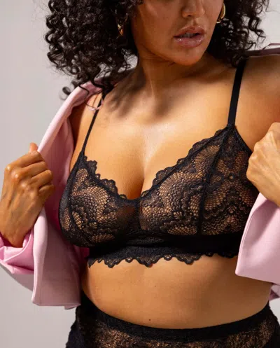 Understatement Lace Balconette Black In Black