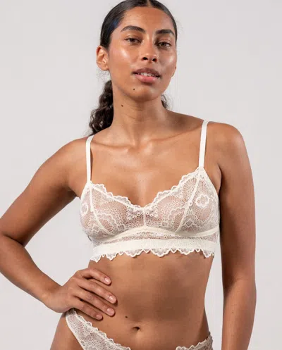 Understatement Lace Balconette Cream In Neutral