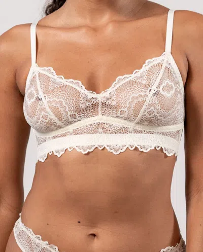 Understatement Lace Balconette Cream In Neutral