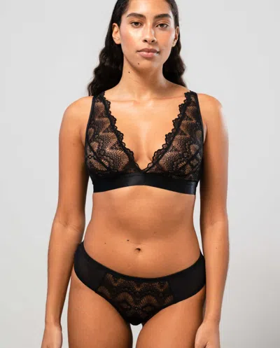 Understatement Lace Cheeky Black In Black