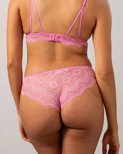 Understatement Lace Cheeky Candy Pink In Pink