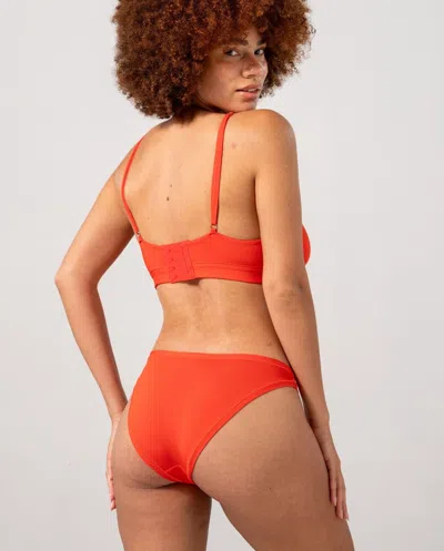Understatement Micro Bikini Briefs Fiery Red