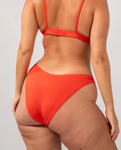 Understatement Micro Bikini Briefs Fiery Red