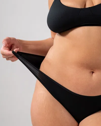 Understatement Micro Bikini Briefs Black In Black