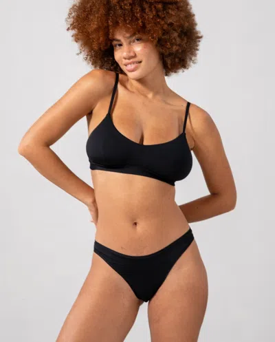 Understatement Micro Bikini Briefs Black In Black