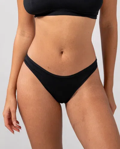 Understatement Micro Bikini Briefs Black In Black