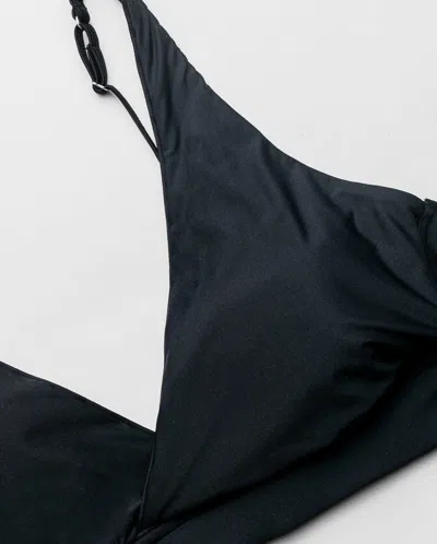 Understatement Microfiber Nursing Bra Black In Black