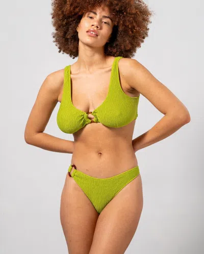 Understatement Ring Bikini Briefs Matcha In Green