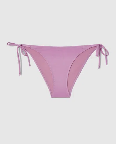 Understatement Strappy Bikini Briefs Lavender In Pink