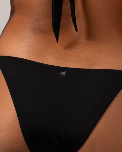 Understatement Strappy Bikini Briefs Black